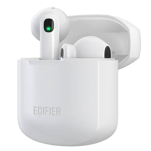 Edifier W200T mini, Bluetooth, IP54, Wireless Earbuds, White (23)